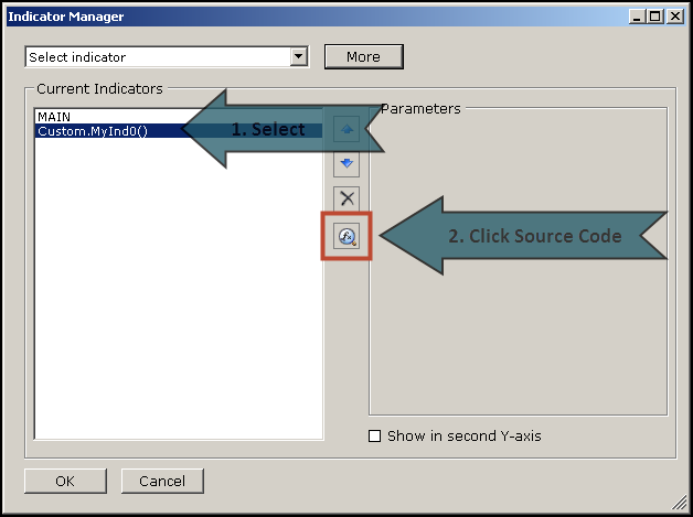 Swordfish Custom Indicator Manager